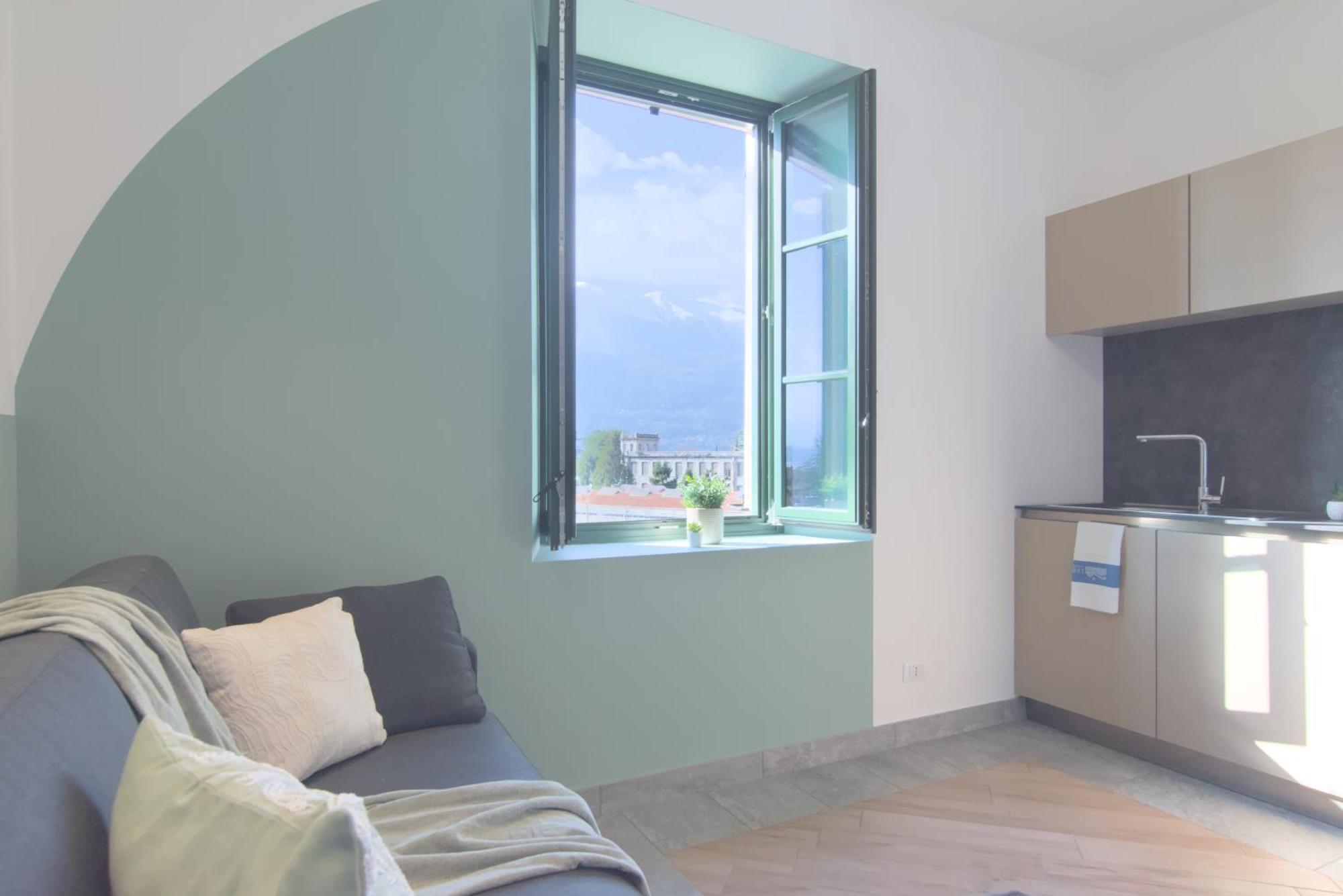 Ca Del Lasco - Modern Apartments In Classic Villa Bellano Exteriör bild